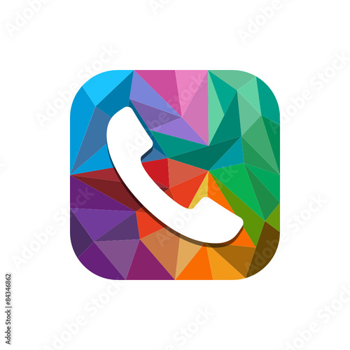 Geometric App Button