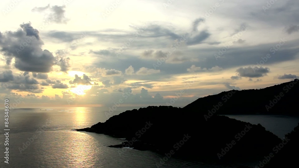 sunset view at Promthep Cape, Phuket province asia Thailand sunset view at Promthep Cape, Phuket province asia Thailand