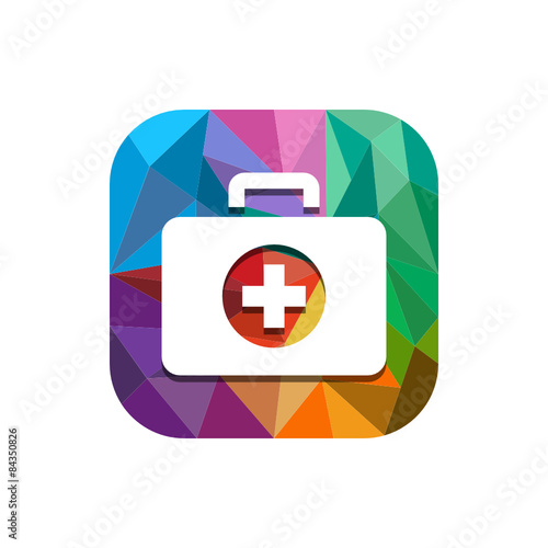 Geometric App Button