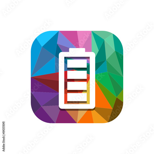 Geometric App Button