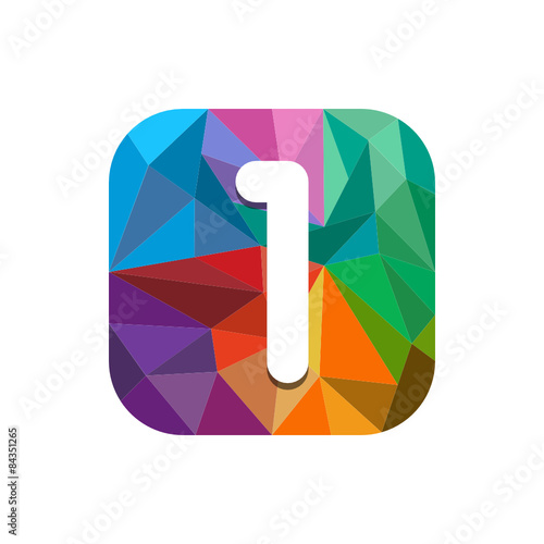 Geometric App Button
