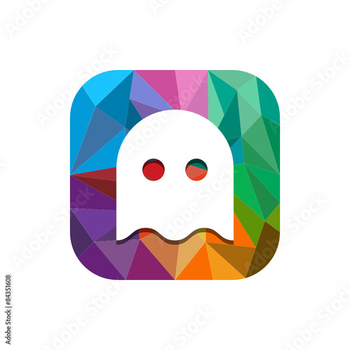 Geometric App Button