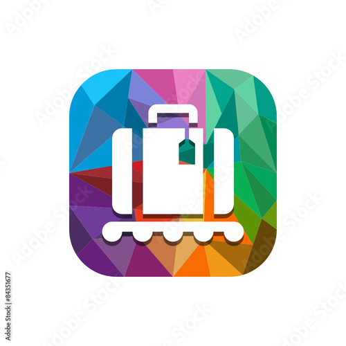 Geometric App Button