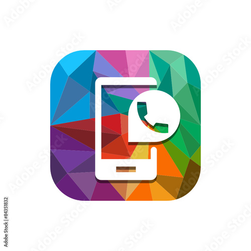 Geometric App Button