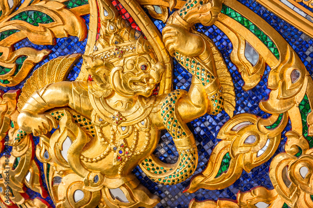 Thai Patterns on a Thai royal barge