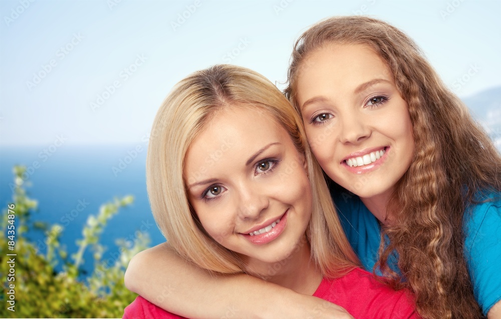 Mother, daughter, adult. Mother, daughter, adult.