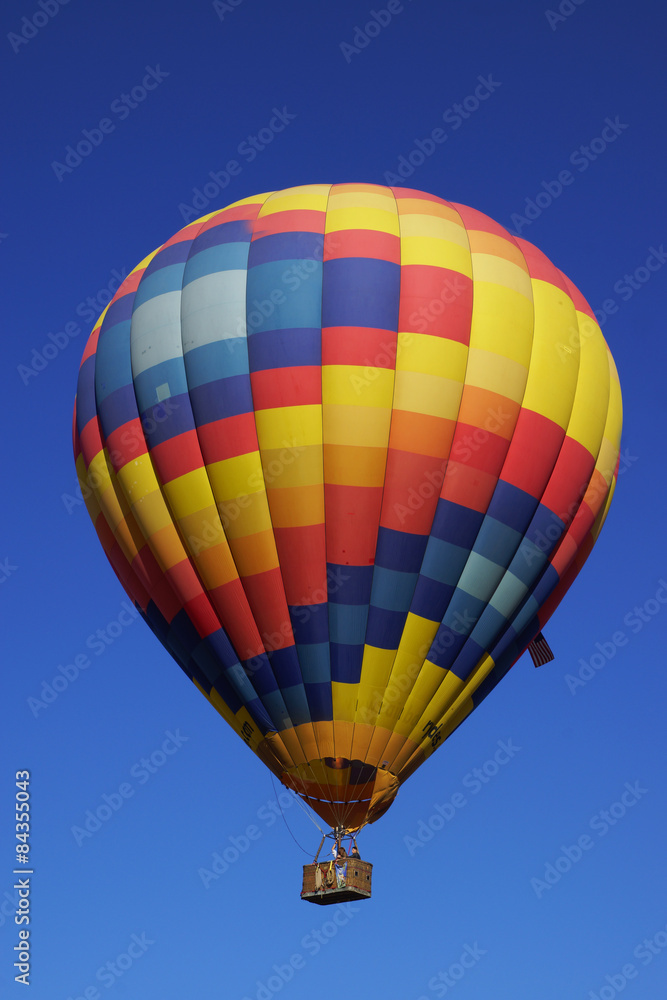 Fototapeta premium Hot Air Balloon Floating in California