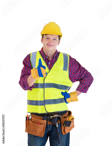 Young construction worker © Lev
