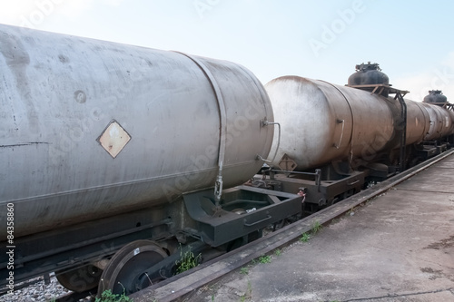 train oil container