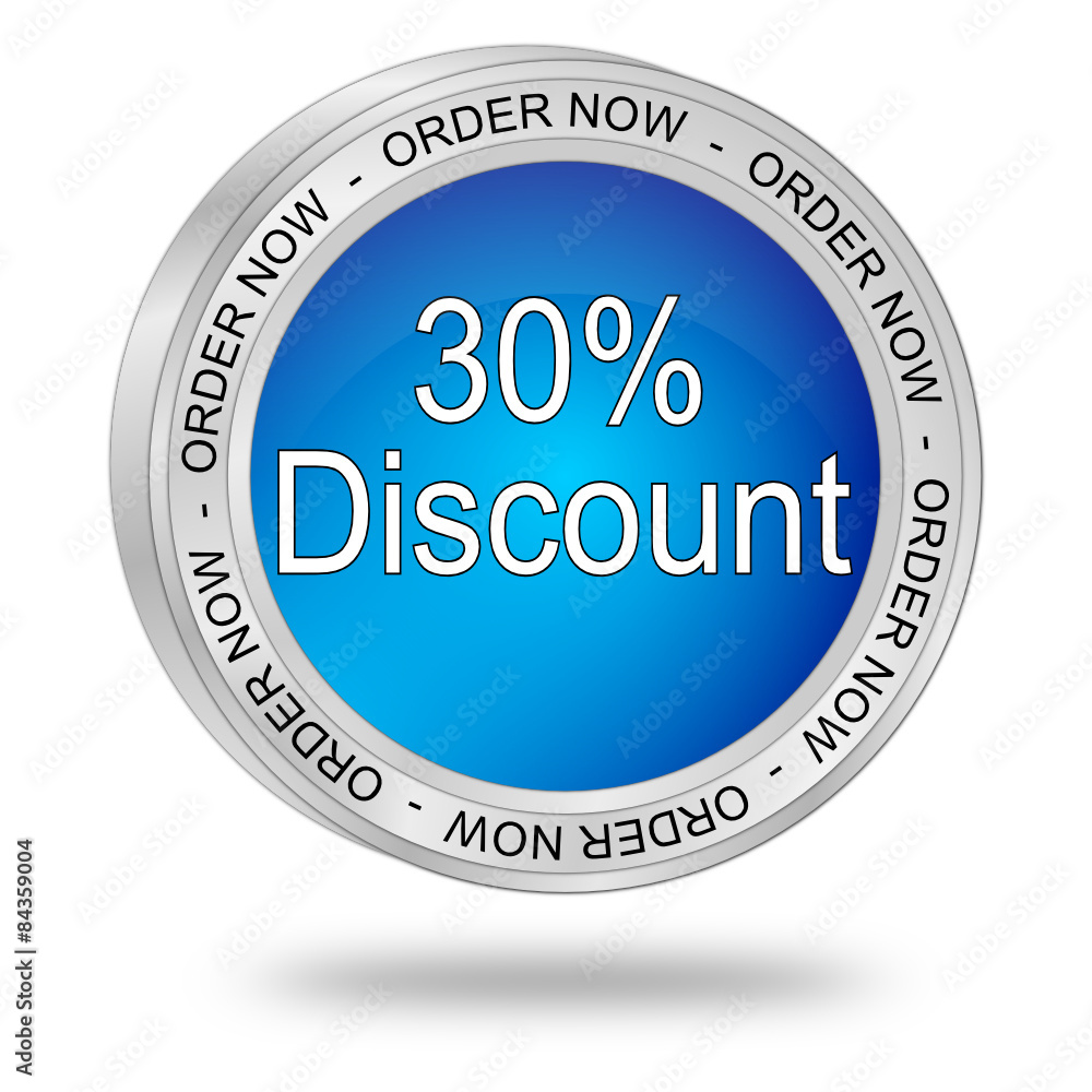 30% Discount Button