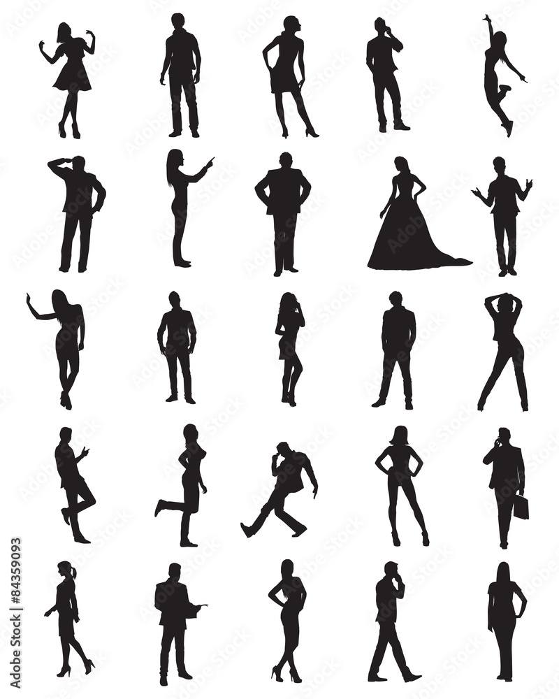 People Silhouettes