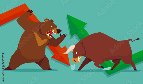 stock market bull vs bear