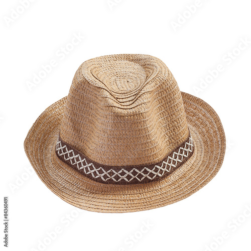 Vintage weave hat.