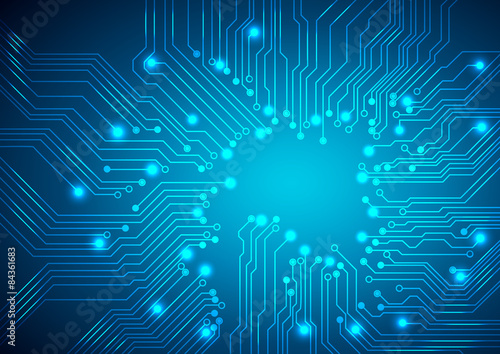 circuit board vector background