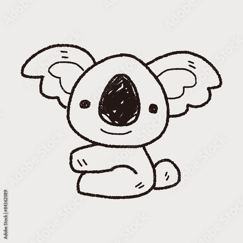 koala doodle