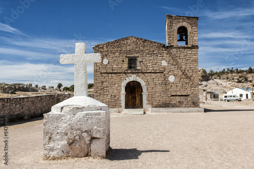 Foto Jesuit Church in Tarahumara Village near Creel, Mexico