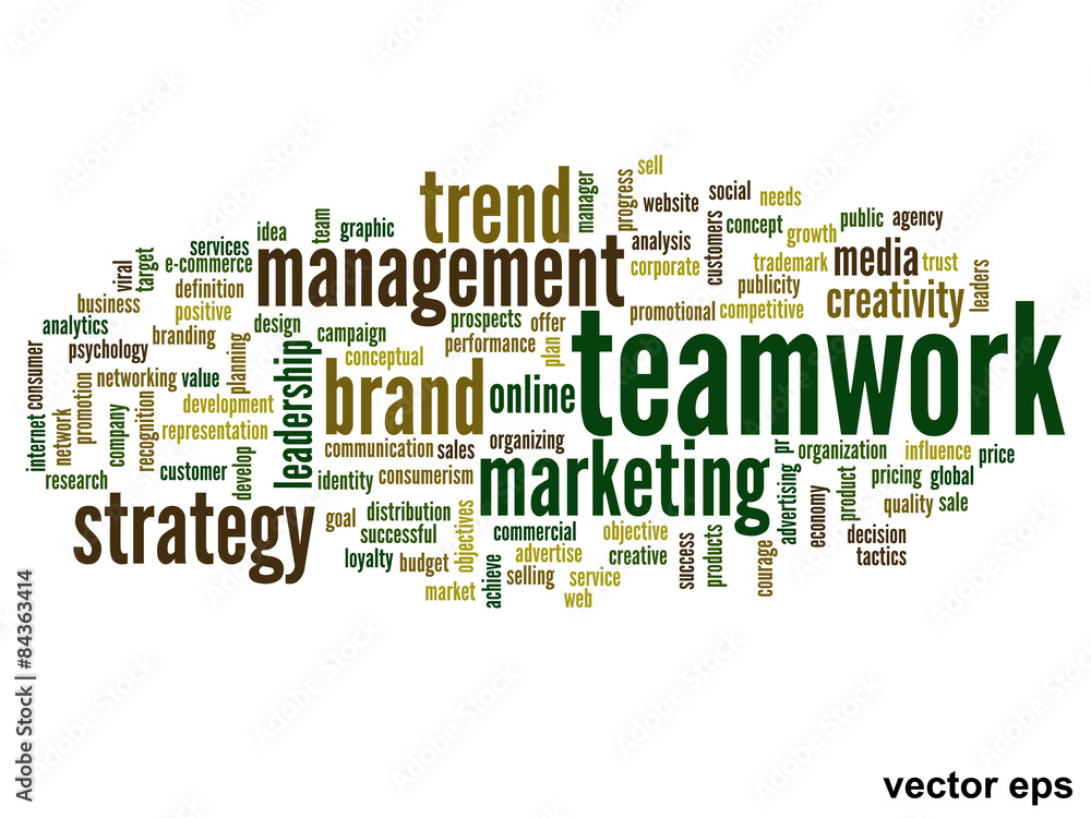 Vector conceptual business word cloud Vector conceptual business word cloud