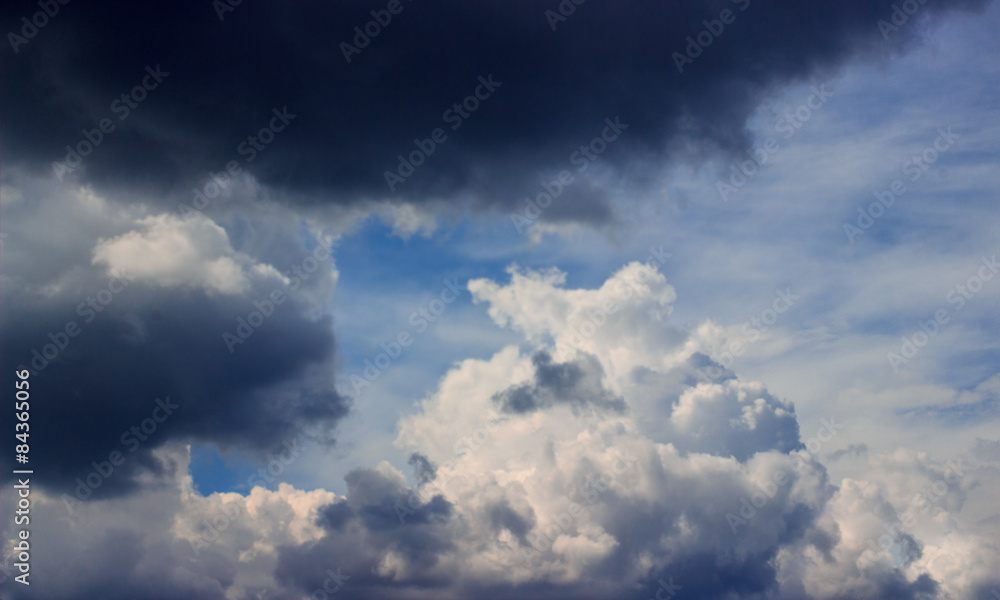 Clouds, background
