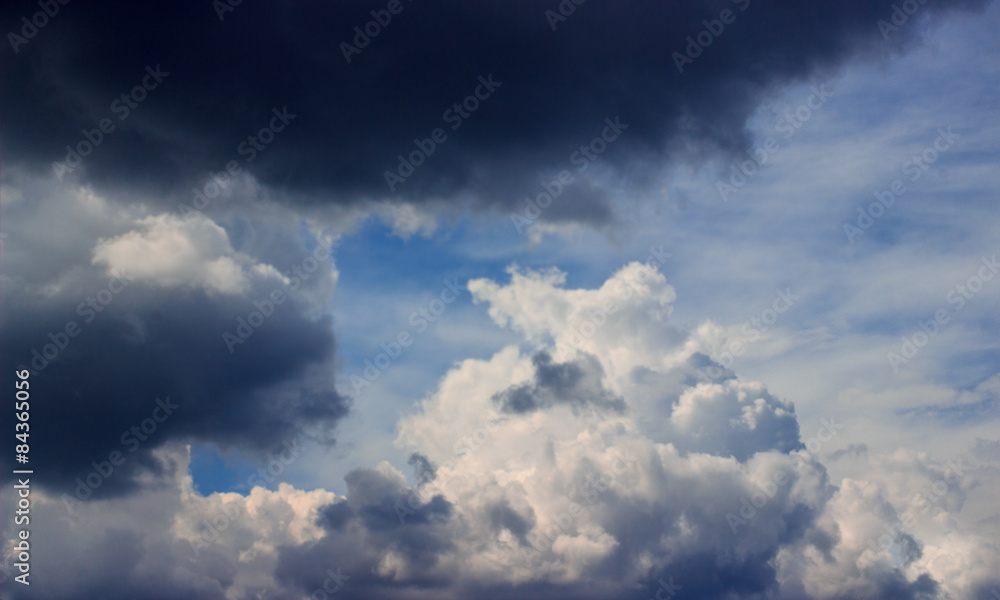 Obraz premium Clouds, background
