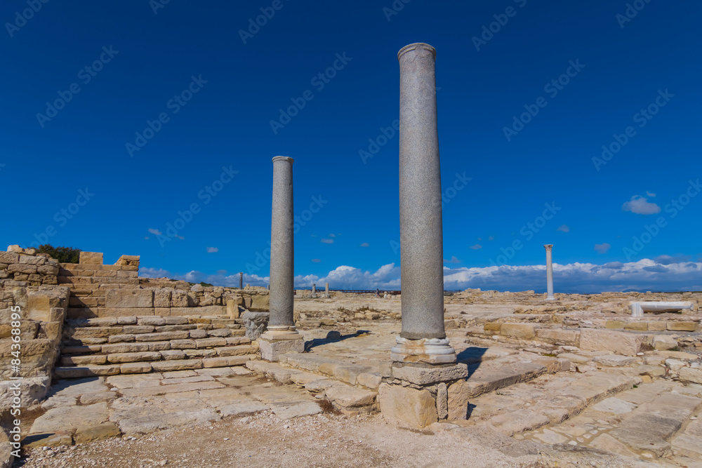 cyprus greek ancient city ruin