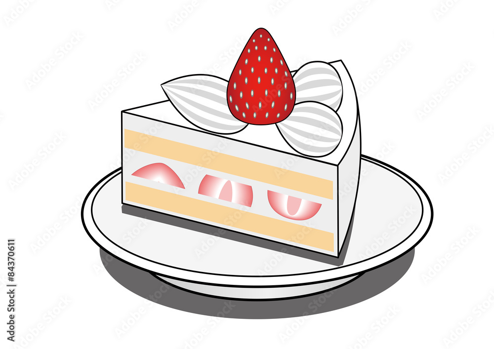 ショートケーキ Stock イラスト Adobe Stock ショートケーキ Stock イラスト Adobe Stock