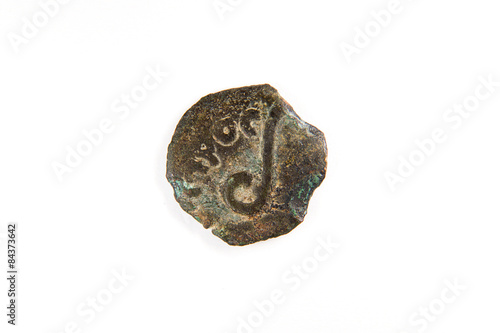 Foto Old Coin procurator of Judea, Pontius Pilate