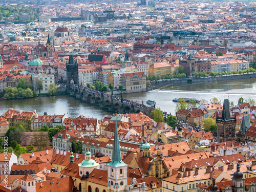 Panorama of Old Town Prague