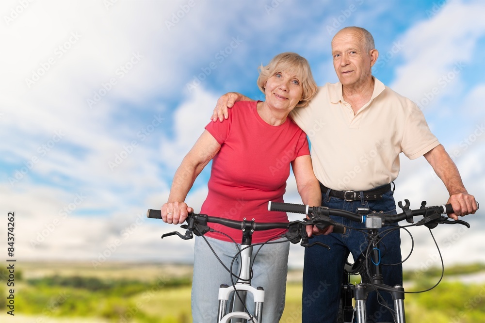 Obraz premium Senior Adult, Retirement, Senior Couple.