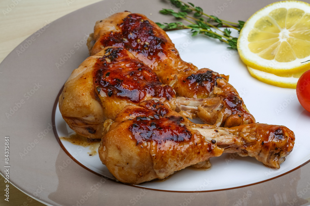 Roasted chicken legs Roasted chicken legs