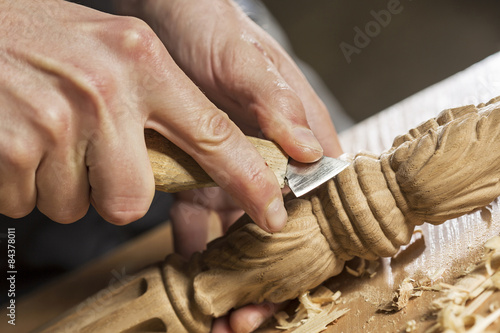 Foto Carpenter at work