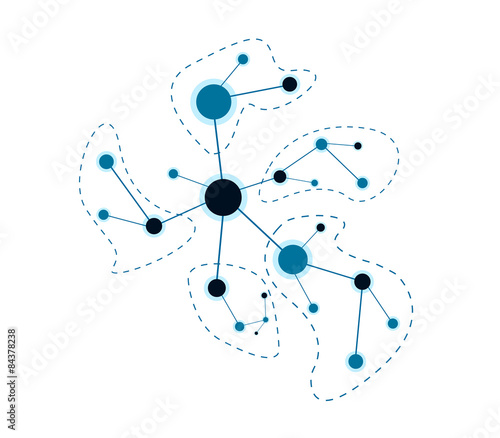 Network technology background.Vector illustration EPS10