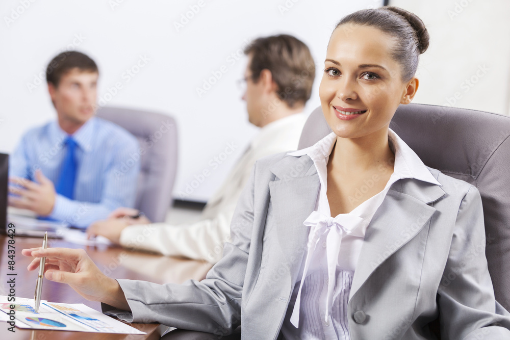 Business team meeting Business team meeting