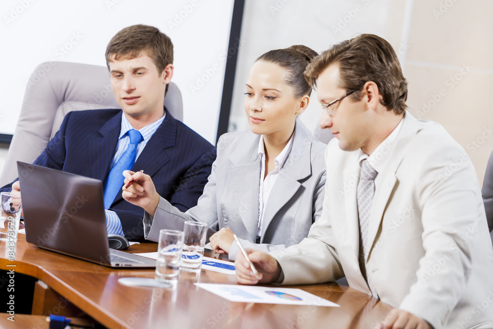 Business team meeting Business team meeting