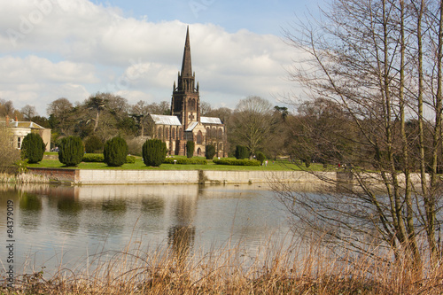 Gothic Revival Chapel.
