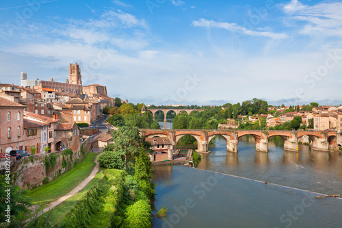 View of Albi, France