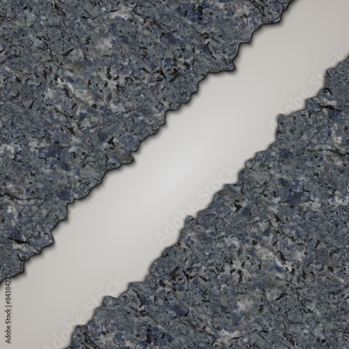 broken granite slab. background. vector.