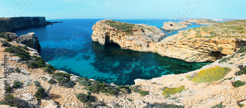 blue lagoon Comino island Malta Gozo