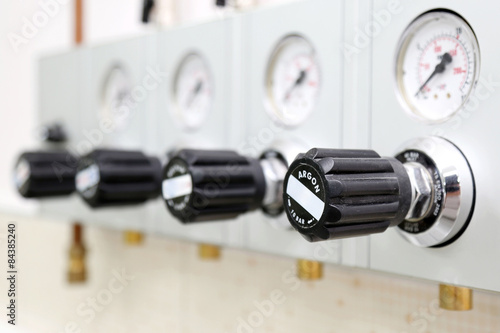 Laboratory Gas Control Panel