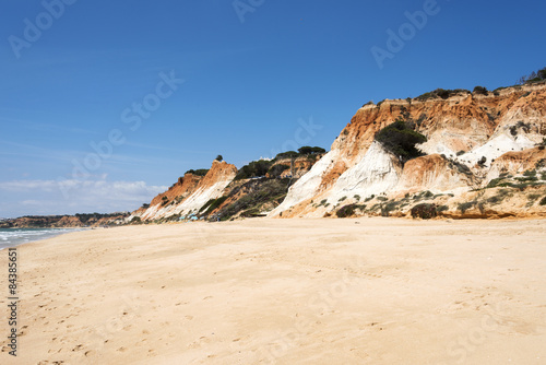 Cliffs at Praia da Falesia