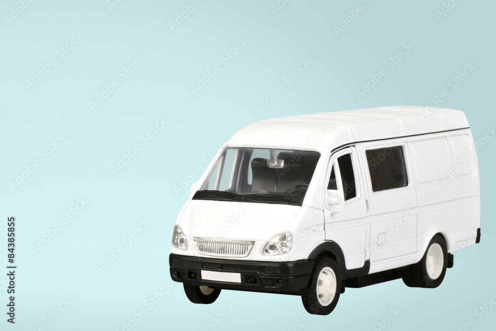 Van, White, Delivery Van.