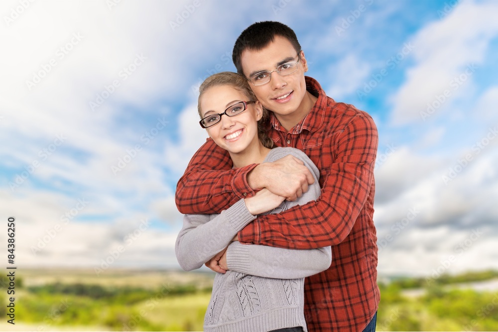 Couple, Cheerful, Senior Adult.