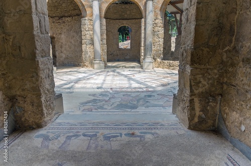 Obraz na plátně Villa romaine du Casale,Piazza Armerina,Sicile.