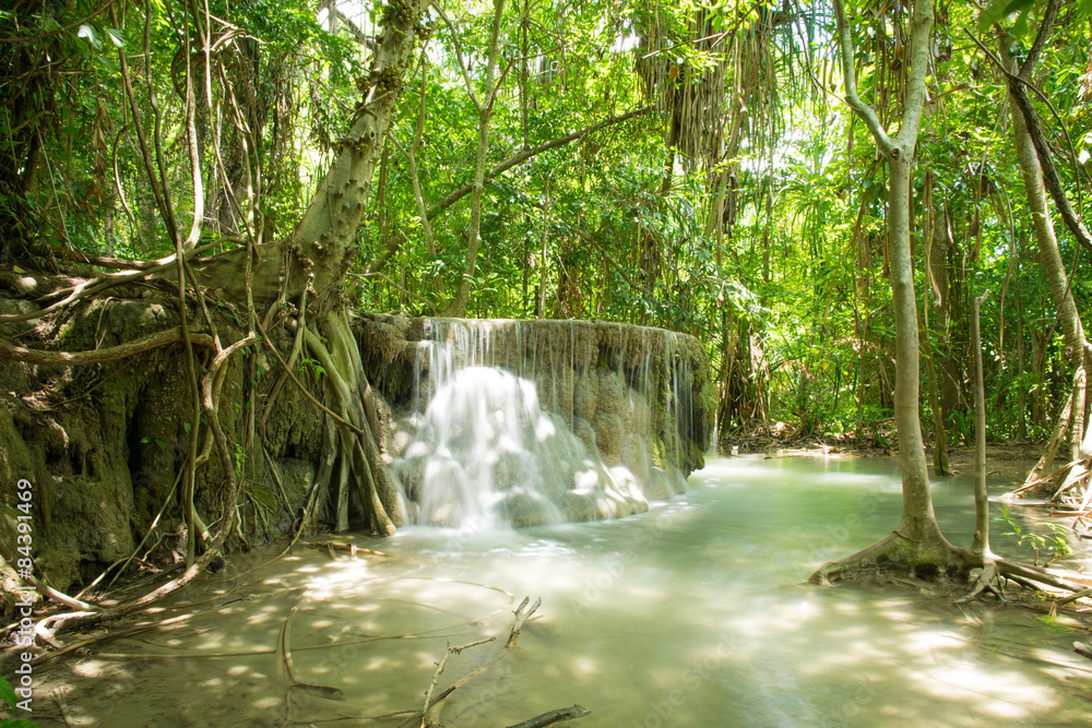 Naklejka premium waterfall