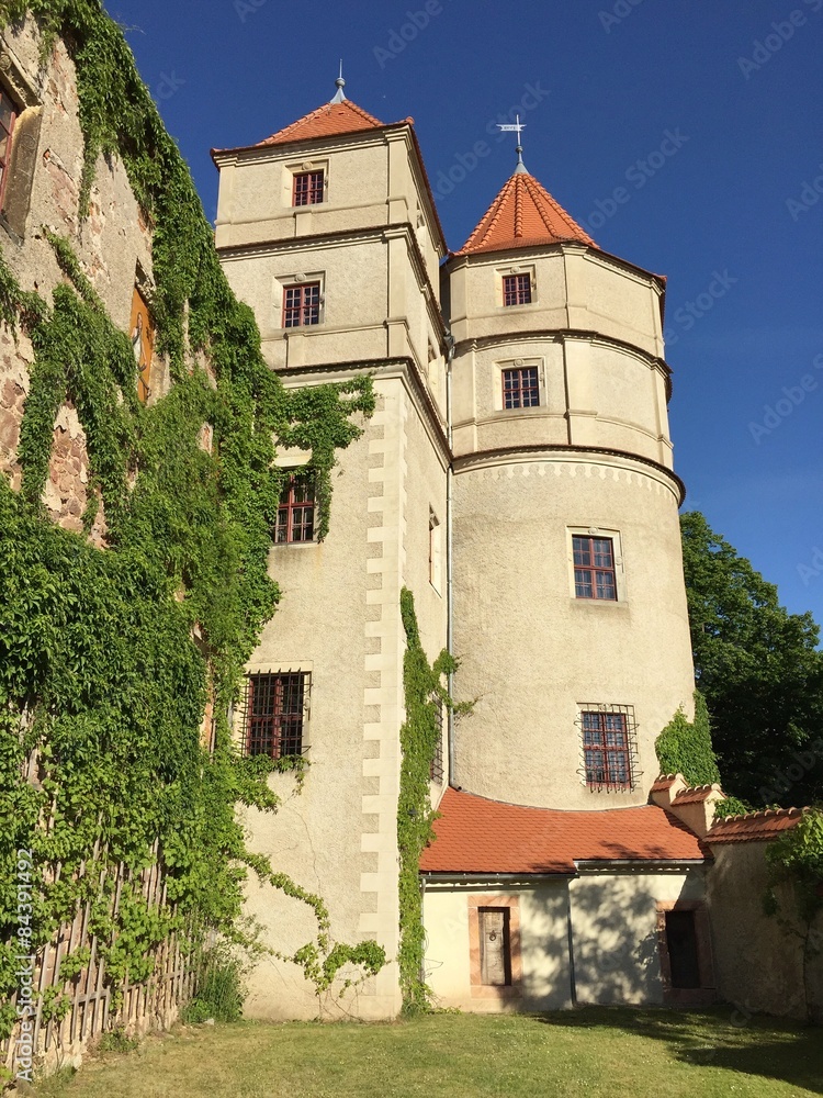 Schloss Scharfenberg in Sachsen