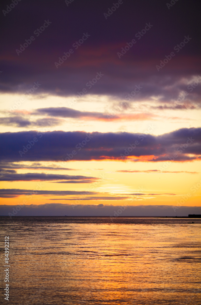 Obraz premium Sea Sunset