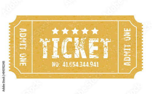 admit one ticket