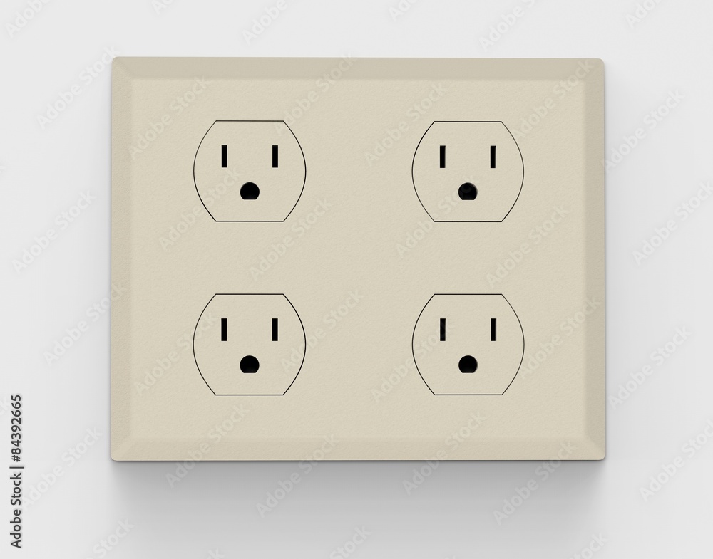 power socket on wall power socket on wall