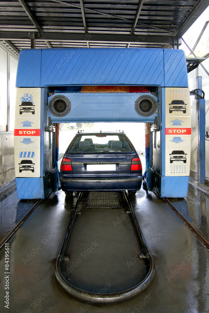 auto car wash tunnel