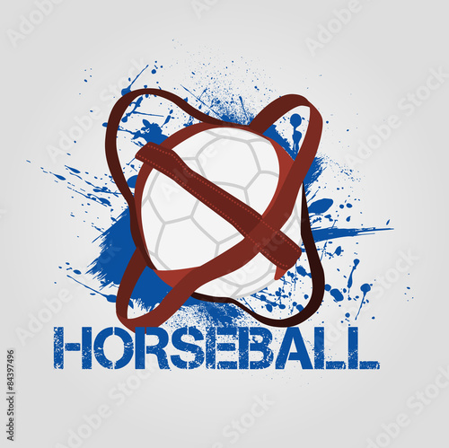 background Horseball photo