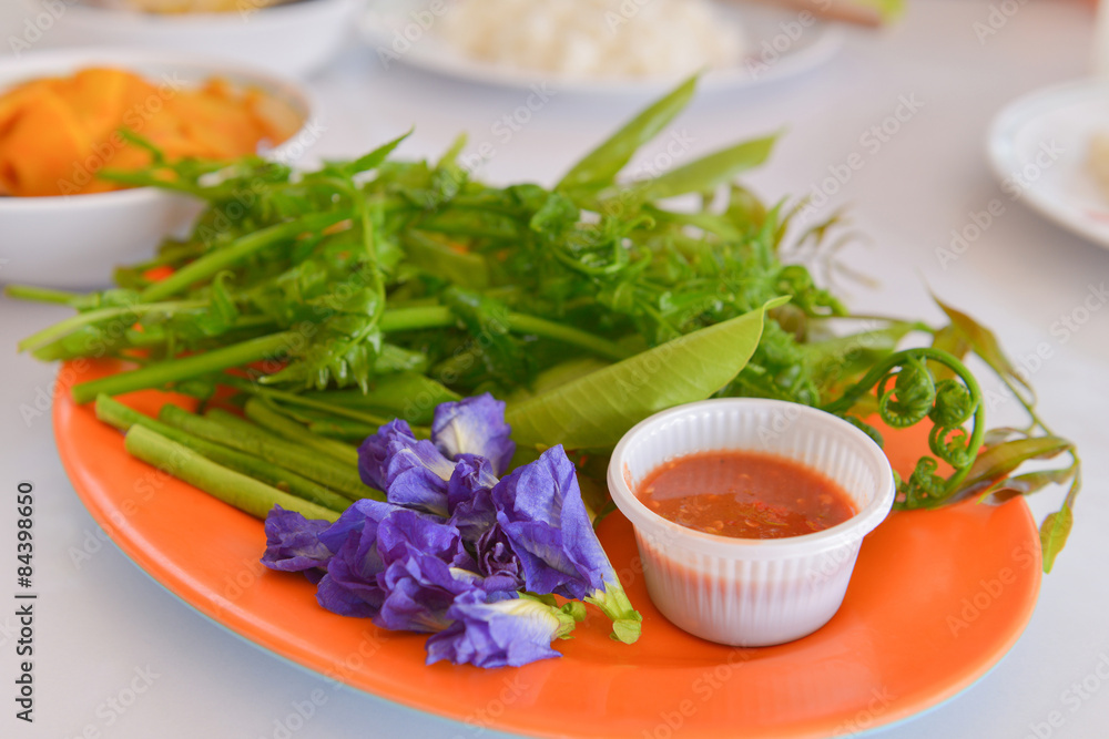 Salads, chili paste Salads, chili paste